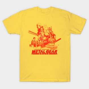 Metal Gear Solid (Red Shade Version) T-Shirt